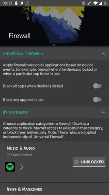 Rethink DNS + Firewall android App screenshot 4